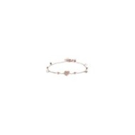 BRACCIALE CUORE MADR PERLA CON PEND EM E CZ