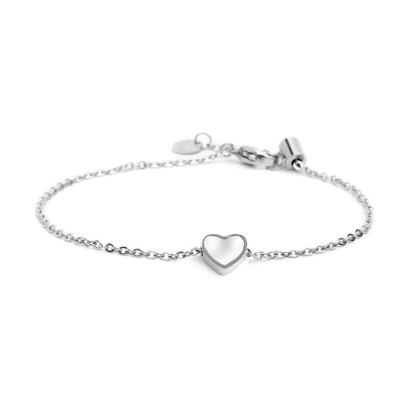 BRACCIALE CUORE DI MADRE PERLA BRACCIALE CUORE DI MADRE PERLA