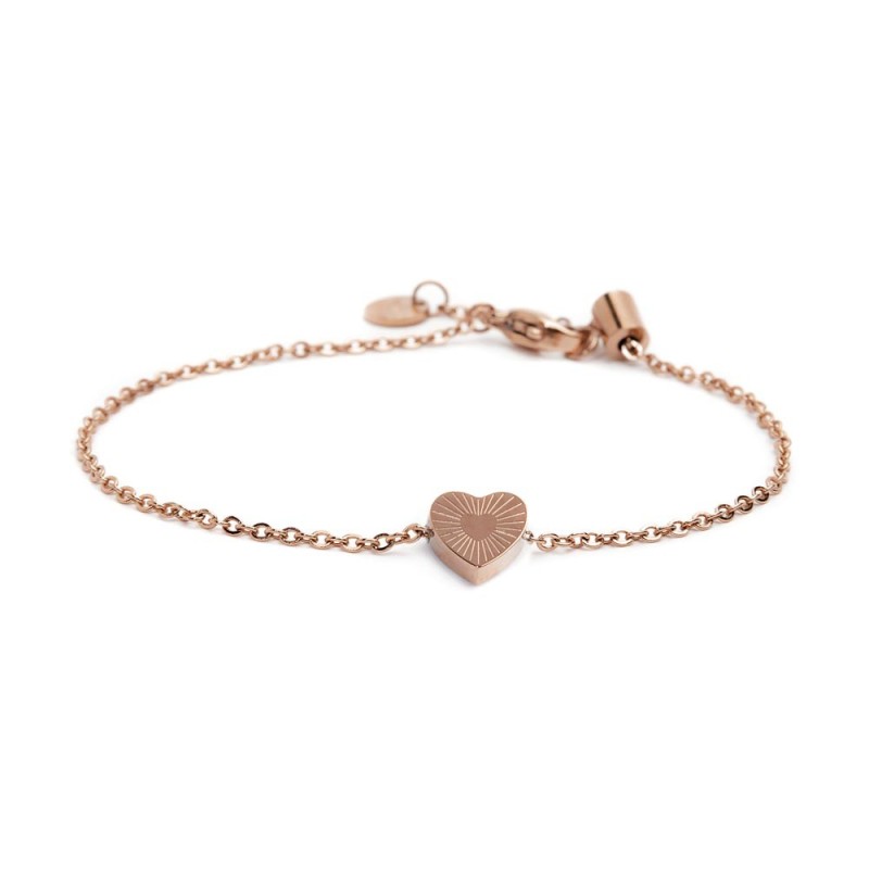 BRACCIALE CUORE DI MADRE PERLA