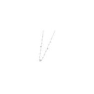 Collana cuore madreperla con sfere e zirconi Collana cuore madreperla con sfere e zirconi