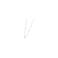 Collana cuore madreperla con sfere e zirconi Collana cuore madreperla con sfere e zirconi