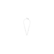 Collana cuore madreperla con sfere e zirconi Collana cuore madreperla con sfere e zirconi