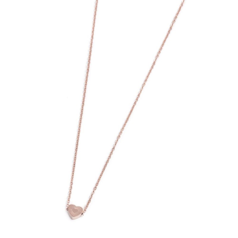 COLLANA CON CUORE IN MADRE PERLA