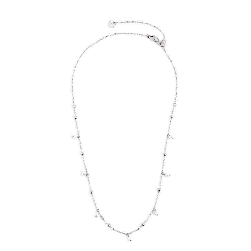 CO 44CM CAT CON SFERE E PERLE PENDENDENTI CO 44CM CAT CON SFERE E PERLE PENDENDENTI