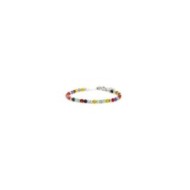 Bracciale agata sfaccettata 4mm Bracciale agata sfaccettata 4mm