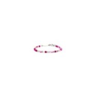 Bracciale agata sfaccettata 4mm
