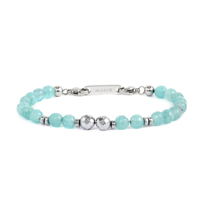 Bracciale agata sfaccettata 6mm Bracciale agata sfaccettata 6mm