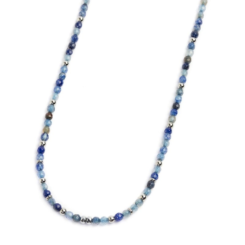 COLLANA CON SFERE AGATA COLLANA CON SFERE AGATA