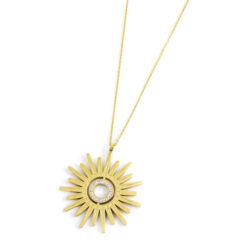 COLLANA CON PENDENTE SOLE 50 MM COLLANA CON PENDENTE SOLE 50 MM
