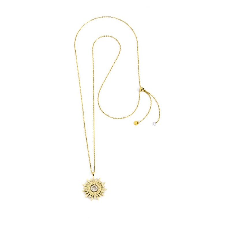 COLLANA CON PENDENTE SOLE 30MM COLLANA CON PENDENTE SOLE 30MM