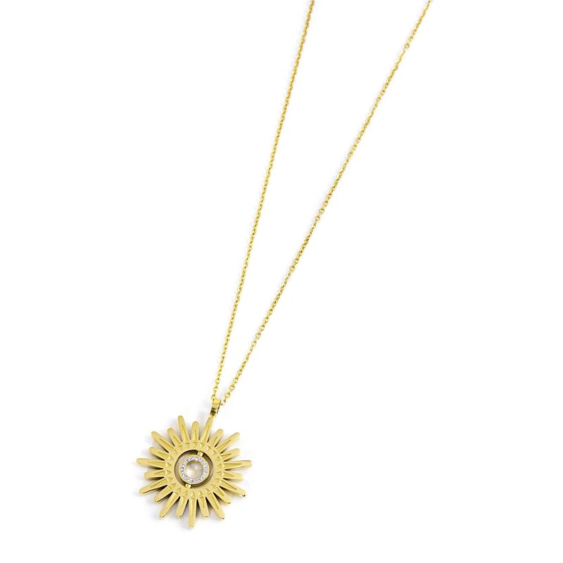 COLLANA CON PENDENTE SOLE 30MM COLLANA CON PENDENTE SOLE 30MM