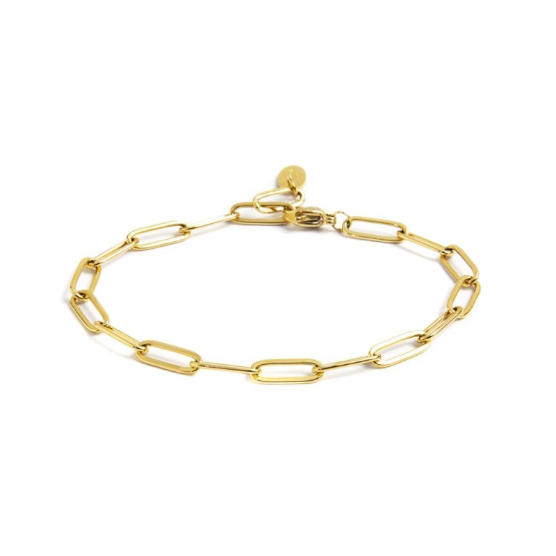 BRACCIALE ACC CATENA A MAGLIA LARGA