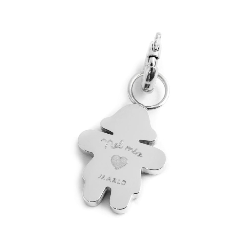 CHARM BIMBA CUORE SMALTO ROSA CHARM BIMBA CUORE SMALTO ROSA