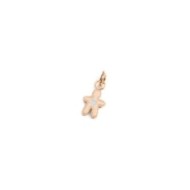 Charm bimbo cuore smalto azzurro Charm bimbo cuore smalto azzurro