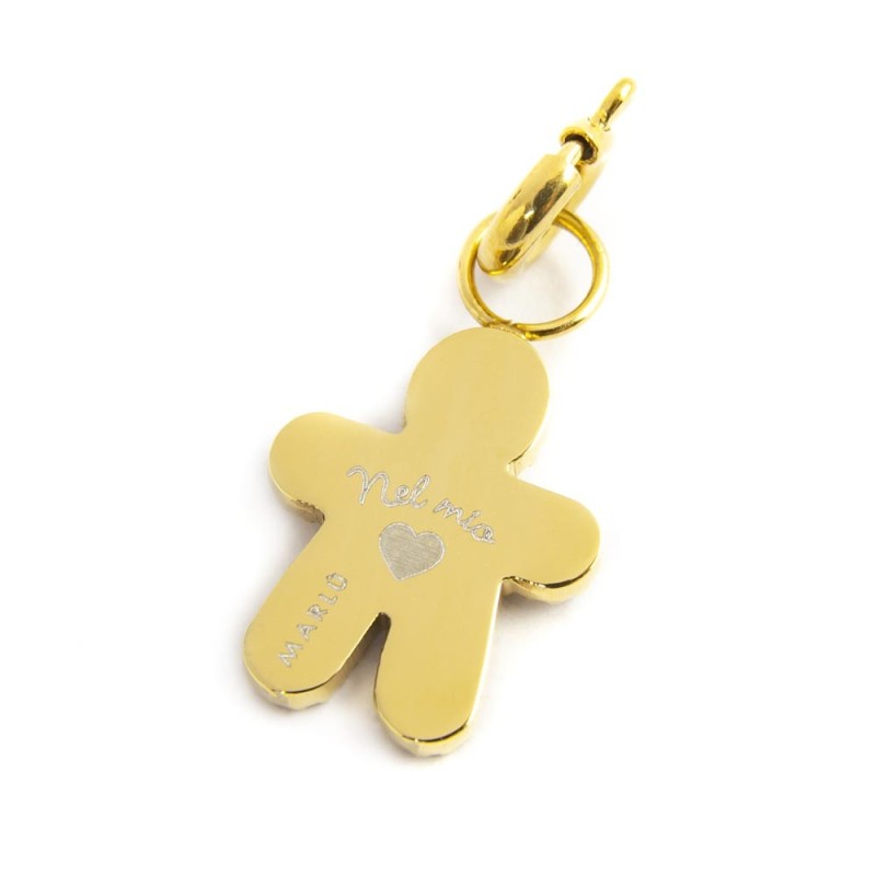 CHARM BIMBO CRISTALLI BIANCHI