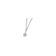 Collana sole pendente con perla Collana sole pendente con perla