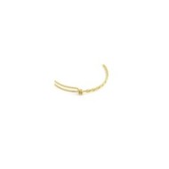 Bracciale rigido sole pendente con perla Bracciale rigido sole pendente con perla