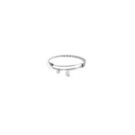 BRACCIALE BANGLE TORCHON PERLA