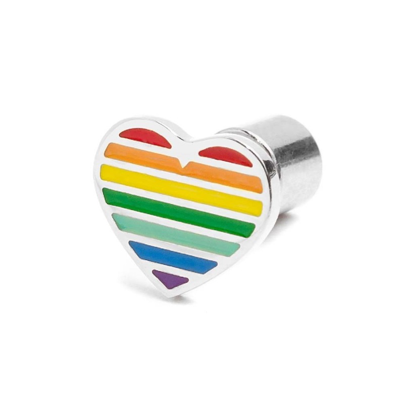OR MONO CUORE CON SMALTI COLORATI OR MONO CUORE CON SMALTI COLORATI
