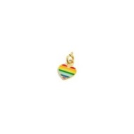 Charm cuore arcobaleno Charm cuore arcobaleno
