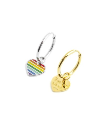 Orecchino A Cerchio 14mm Con Cristalli | Marlù Gioielli - Foto 8