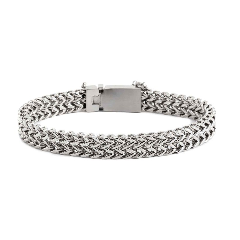 BRACCIALE ACCIAO FISH BONE 8.10 MM