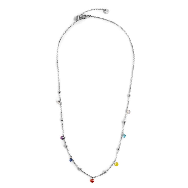 Collana con zirconi e sfere