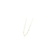 COLLANA 45CM CON CUBIC ZIRCONIA E SFERE