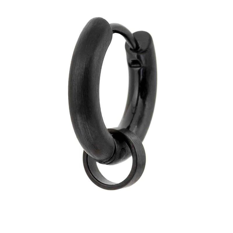 Orecchino a cerchio 16mm con anello per charm