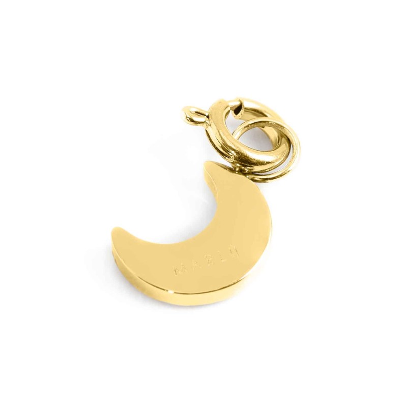 Charm luna con cristalli