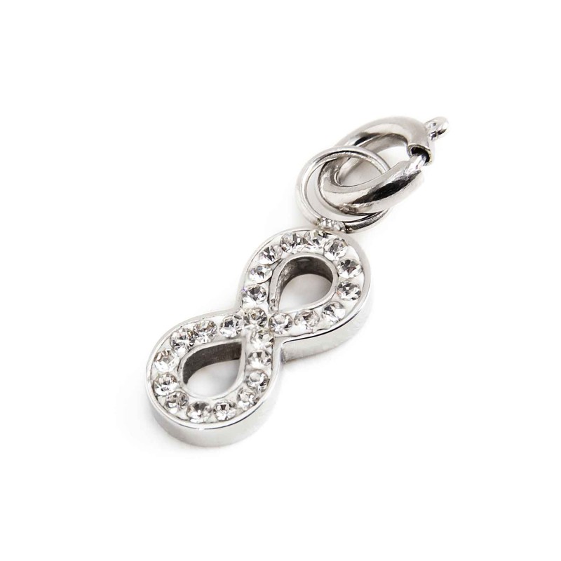 CHARM CRISTALLI BIANCHI INFINITO CHARM CRISTALLI BIANCHI INFINITO