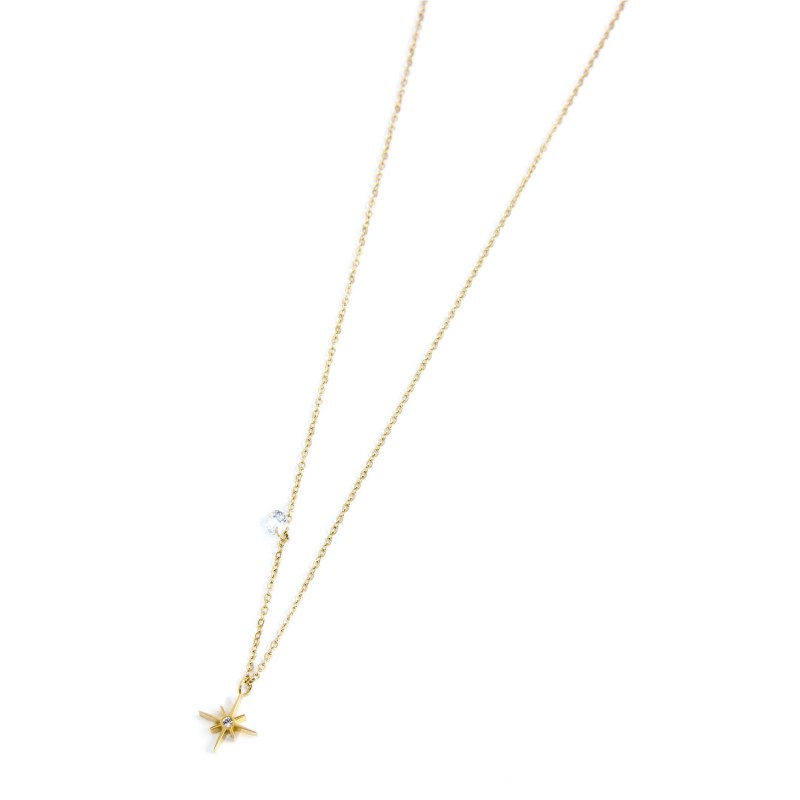 Collana In Argento 925 Con Ciondolo Fiocco Di Neve E Zirconi – Regalo Di Natale Con Scatola Blu E Rosa