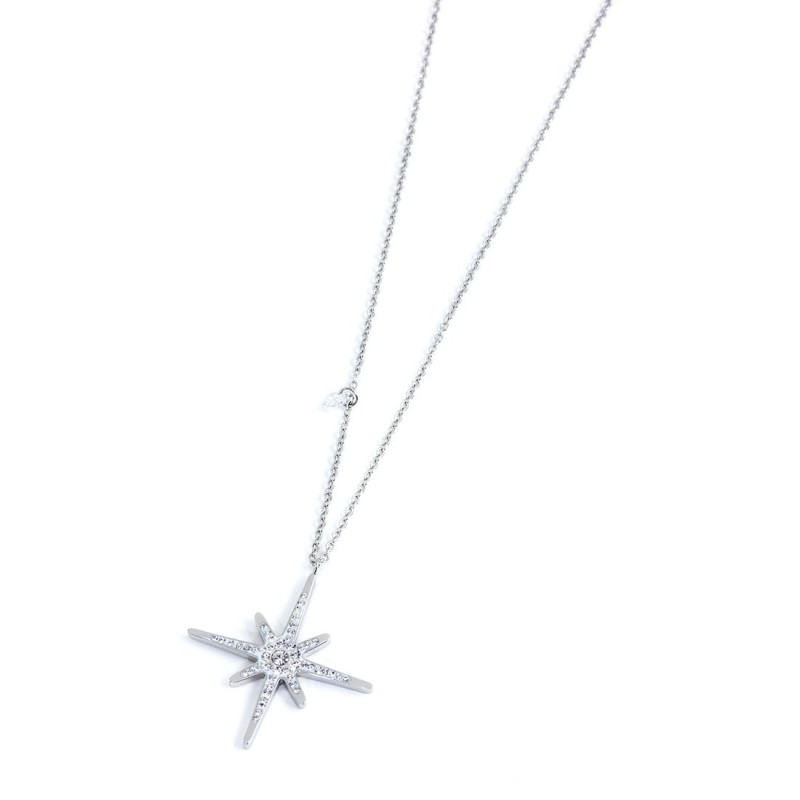 COLLANA ROSA DEI VENTI PEND E CRISTALLO COLLANA ROSA DEI VENTI PEND E CRISTALLO