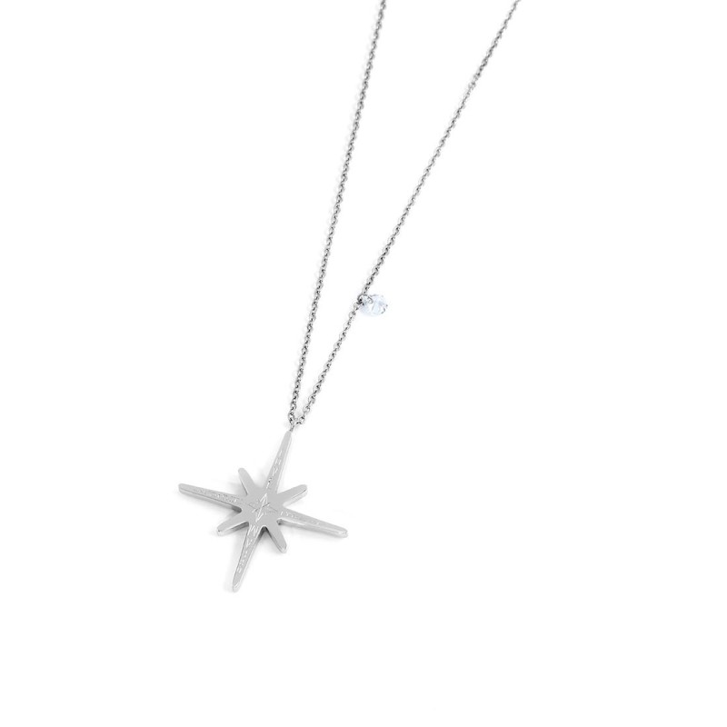 COLLANA ROSA DEI VENTI PEND E CRISTALLO COLLANA ROSA DEI VENTI PEND E CRISTALLO