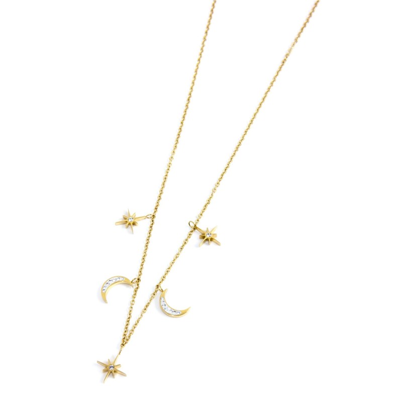 COLLANA ACC LUNE ROSA DEI VENTI PEND COLLANA ACC LUNE ROSA DEI VENTI PEND