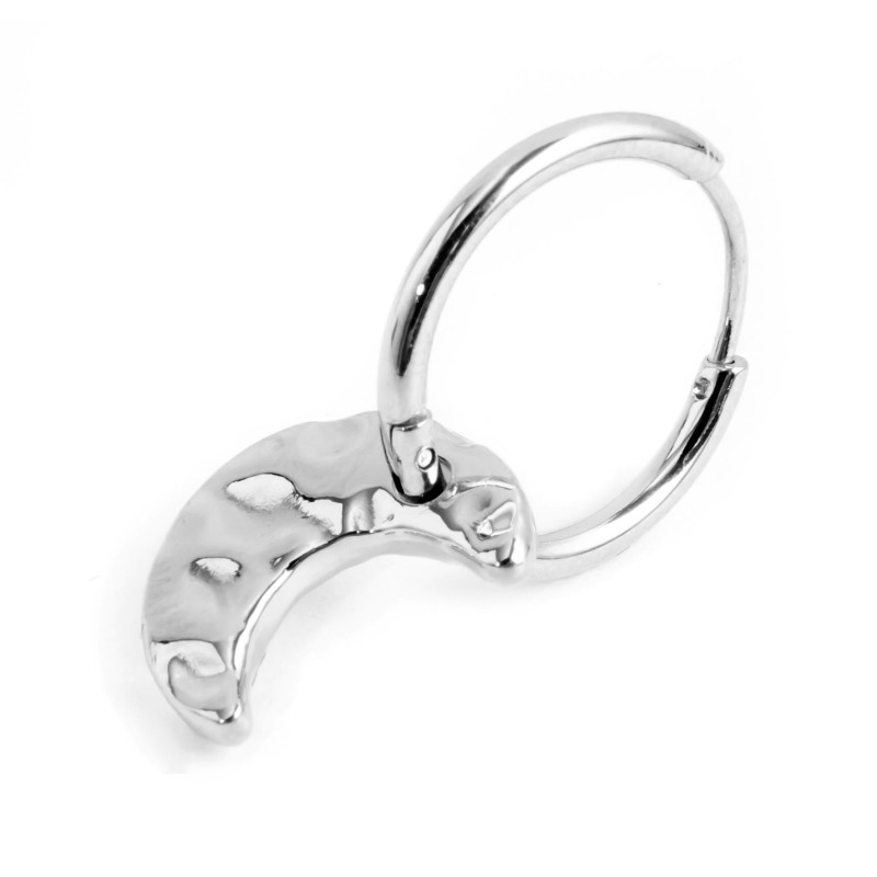 MONO OR CERCHIO 16MM CON PENDENTE LUNA MONO OR CERCHIO 16MM CON PENDENTE LUNA