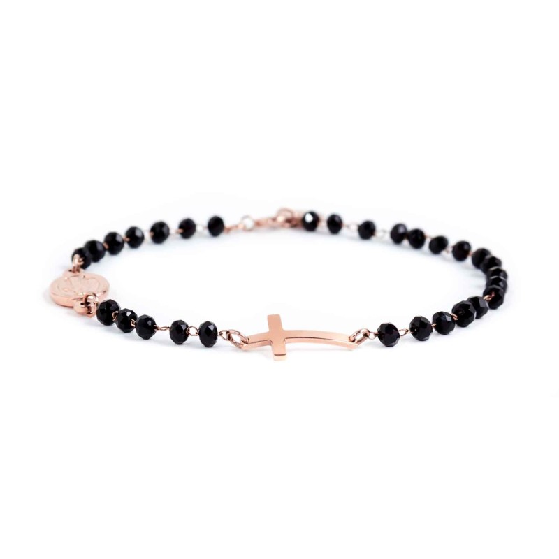 Bracciale rosario con croce Bracciale rosario con croce