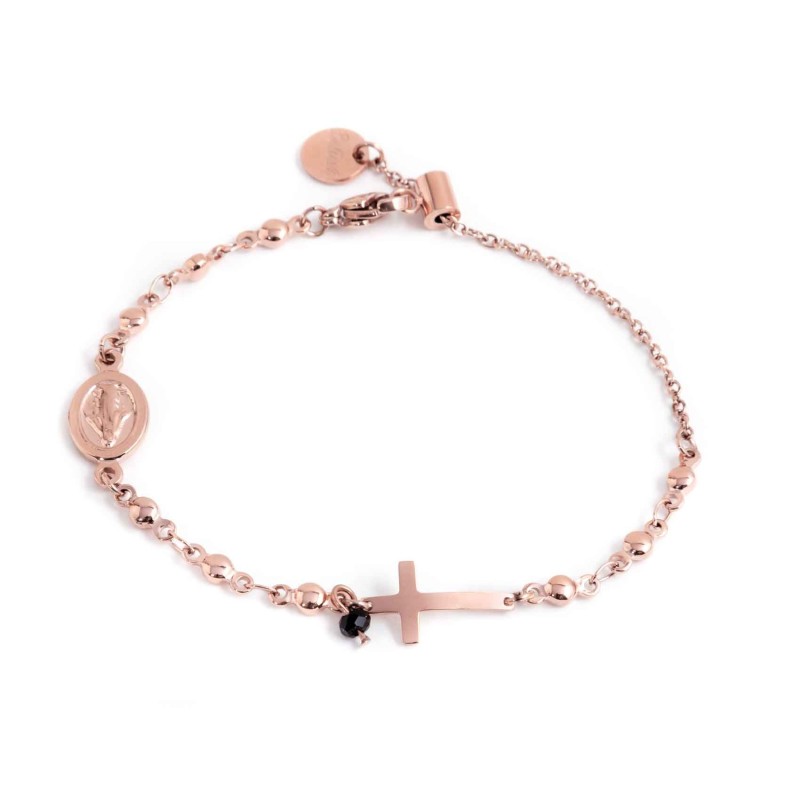 Bracciale rosario con croce Bracciale rosario con croce