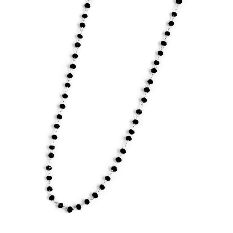 COLLANA 90CM CRISTALLI 3MM COLLANA 90CM CRISTALLI 3MM