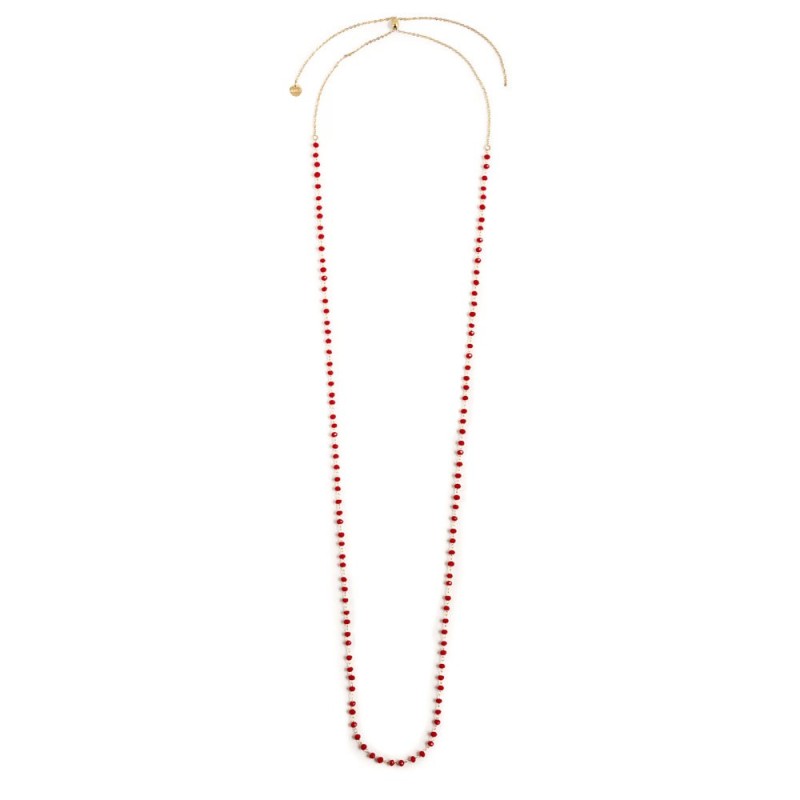 COLLANA 90CM CRISTALLI 3MM COLLANA 90CM CRISTALLI 3MM