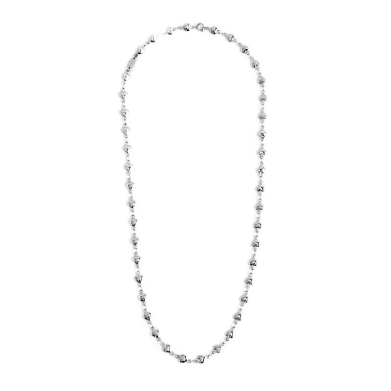 COLLANA CATENA CUORI 50CM COLLANA CATENA CUORI 50CM