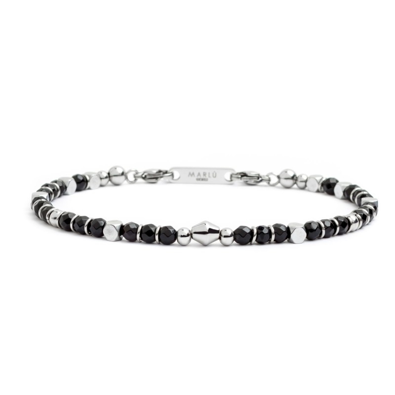 BRACCIALE PIETRE ED  ELEMENTI EMATITE BRACCIALE PIETRE ED  ELEMENTI EMATITE