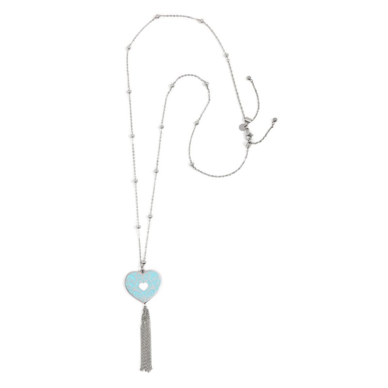 Collana cuore amore con nappa Collana cuore amore con nappa