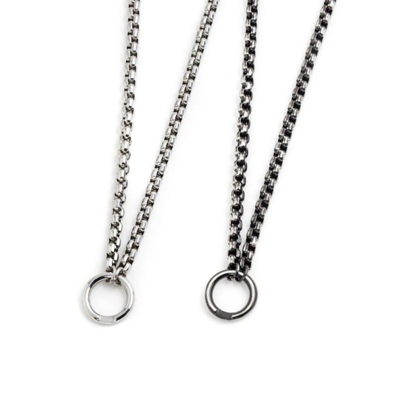 S.STEEL DIAM BOX CHAIN NACKLACE S.STEEL DIAM BOX CHAIN NACKLACE S.STEEL DIAM BOX CHAIN NACKLACE S.STEEL DIAM BOX CHAIN NACKLACE
