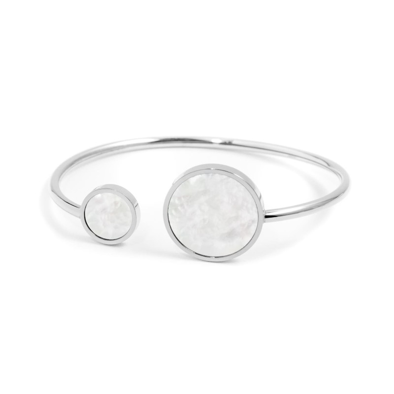 S.STEEL BANGLE WITH MOTHER OF PEARL S.STEEL BANGLE WITH MOTHER OF PEARL S.STEEL BANGLE WITH MOTHER OF PEARL S.STEEL BANGLE WITH MOTHER OF PEARL