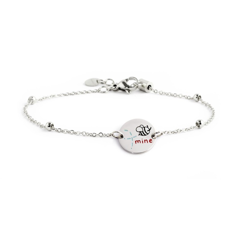 BRACCIALE ACCIAIO BEE MINE BRACCIALE ACCIAIO BEE MINE