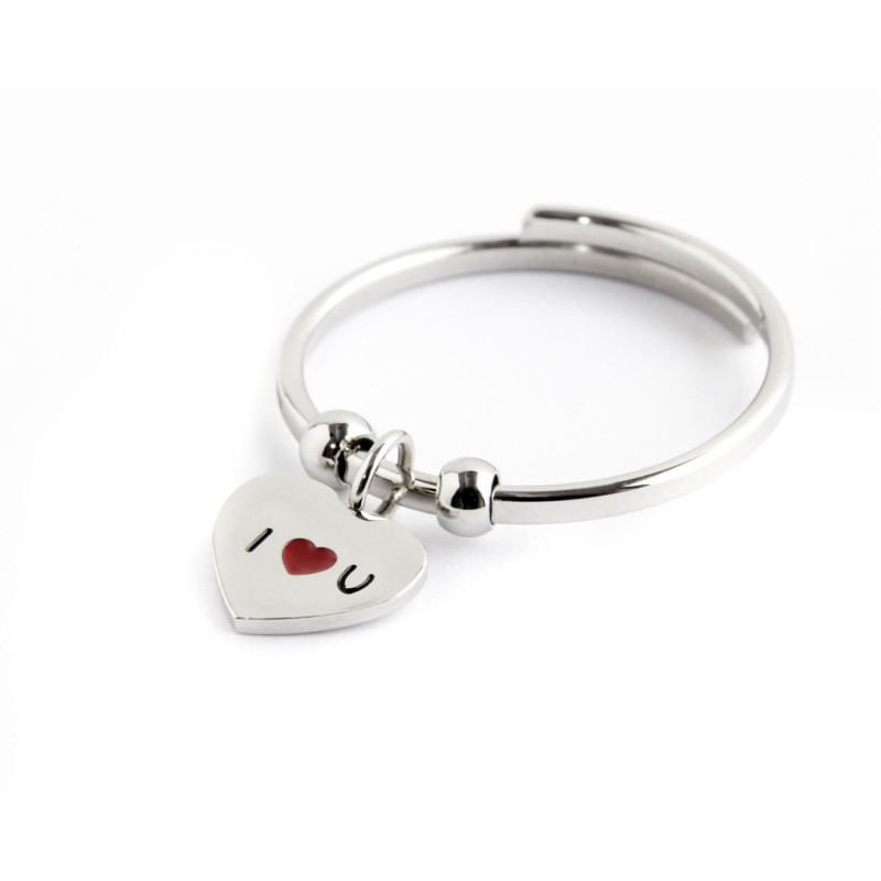 Anello cuore pendente Anello cuore pendente