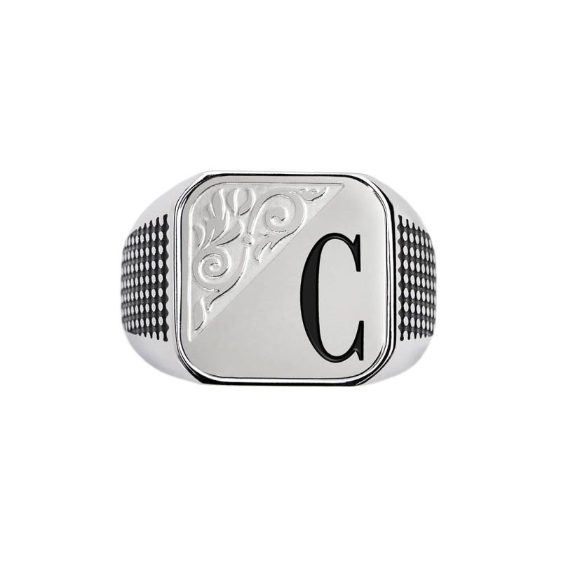 PIASTRTINA SQUADRATA CON LETTERE