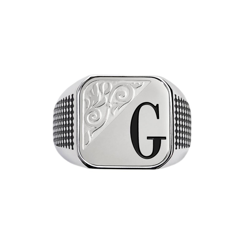 PIASTRTINA SQUADRATA CON LETTERE