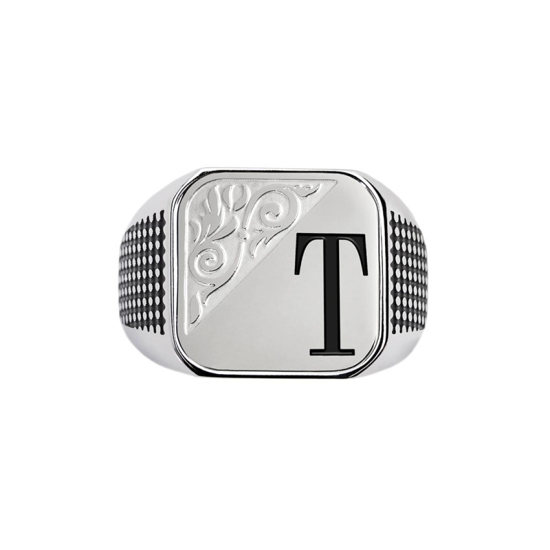 PIASTRTINA SQUADRATA CON LETTERE